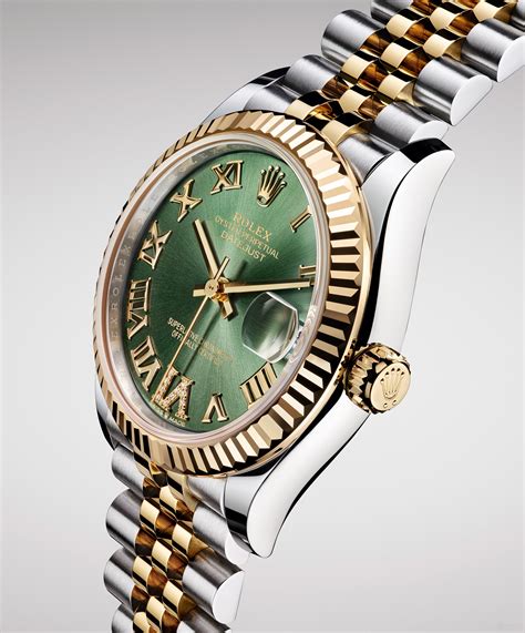 rolex datejust green 31|rolex datejust 31 oystersteel.